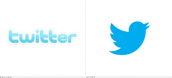 Current Twitter Logo - Brand New: Twitter Gives you the Bird