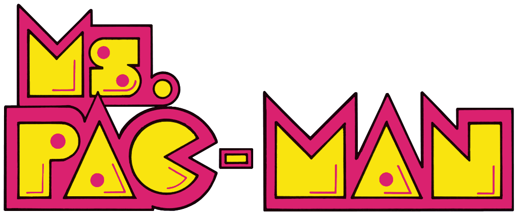 Pacman Logo - Ms. Pac-Man logo (US) by RingoStarr39 on DeviantArt