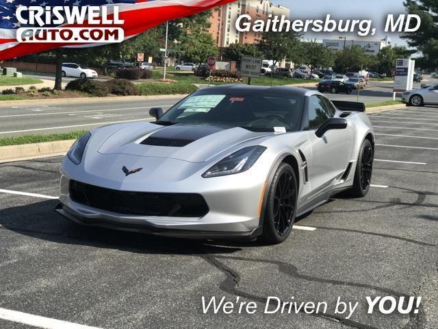 Silver Corvette Logo - Blade Silver Metallic 2019 Chevrolet Corvette Grand Sport Coupe 3LT ...