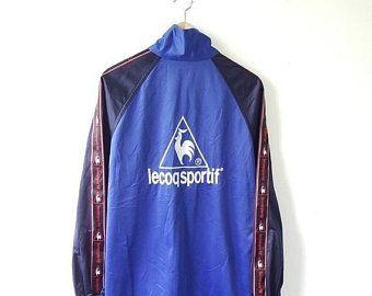 Rooster Triangle Logo - 20% VTG SALES Vintage 90s Le Coq Sportif Fc Be Pop Colorful