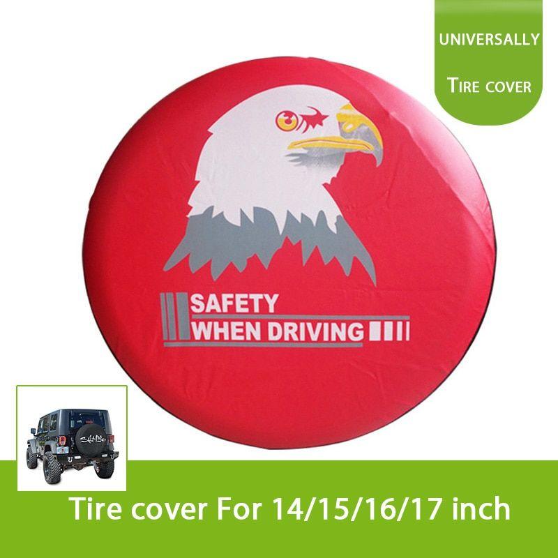 Red Eagle Head Logo - Red Eagle Head Wheel Cover Spare Tire Holder Storage Protector Bags ...