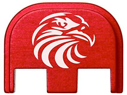 Red Eagle Head Logo - Amazon.com : NDZ Performance for Glock Gen 5 Back Plate 9mm 17 19 ...