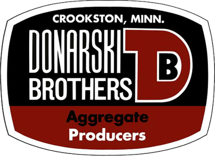 Crookston Logo - Commercial aggregate producer in Crookston, MN. Donarski Brothers, Inc