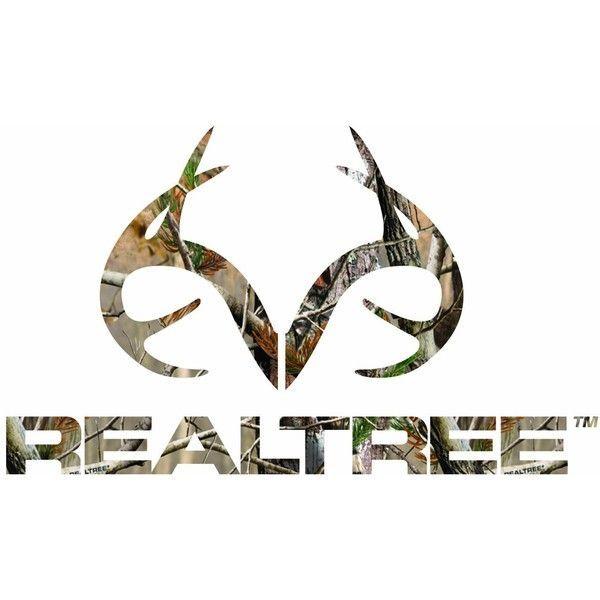 Realtree Symbol Logo - Camowraps 4 X 5 Inch Realtree Antler Logo (Ap Camo) ($5.15) ❤ Liked