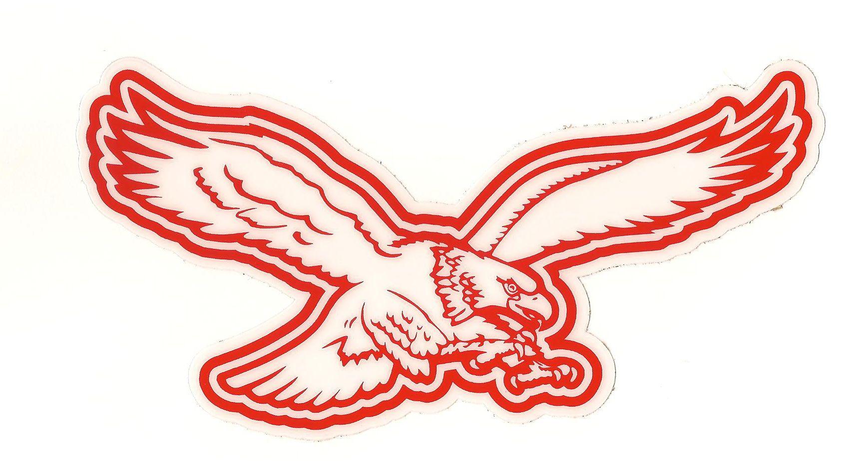 Red Eagle Head Logo - Logo With Red And Eagle Clipart Design