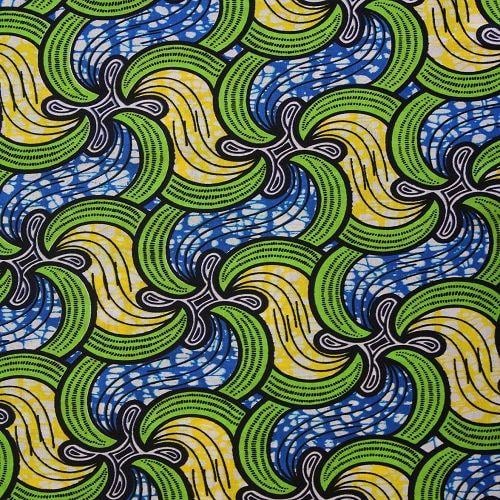 Blue and Green Spiral Logo - GREEN SPIRAL AFRICAN PRINT - STYLES - AFRIK