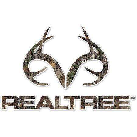 Realtree Symbol Logo - Realtree Antler Logo, Large Die Cut Decal, 10