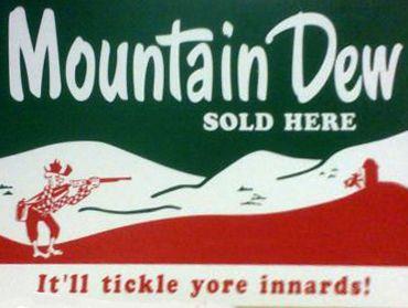 Old Mtn Dew Logo - Old mountain dew Logos