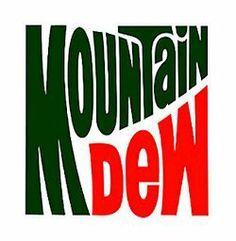 Old Mtn Dew Logo - Best OLD MOUNTAIN DEW THINGS image. Mountain dew, Soda brands