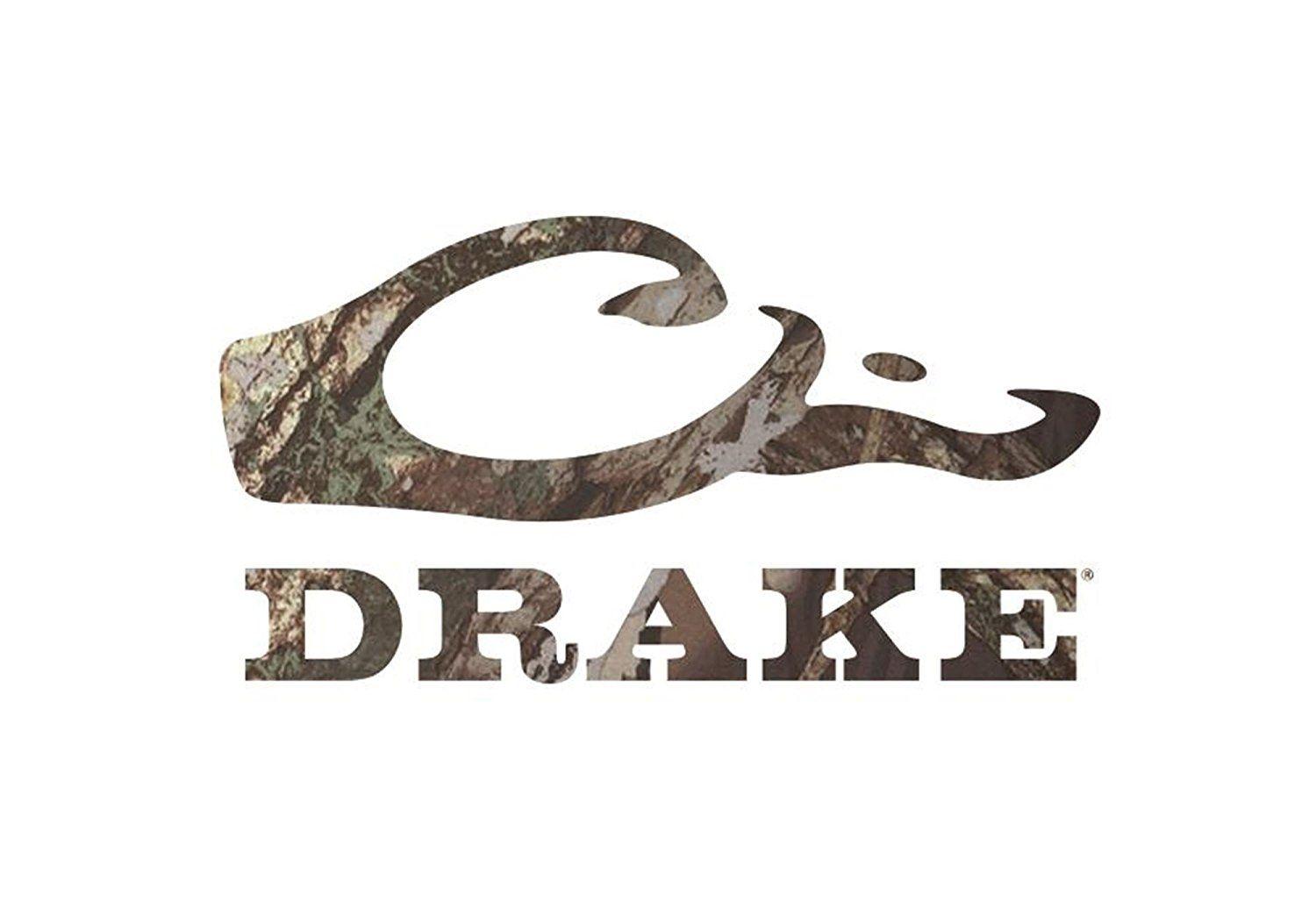 Realtree Symbol Logo - Waterfowl Logo Decal (Realtree Max-5 Camo) !, Drake Logo Window ...