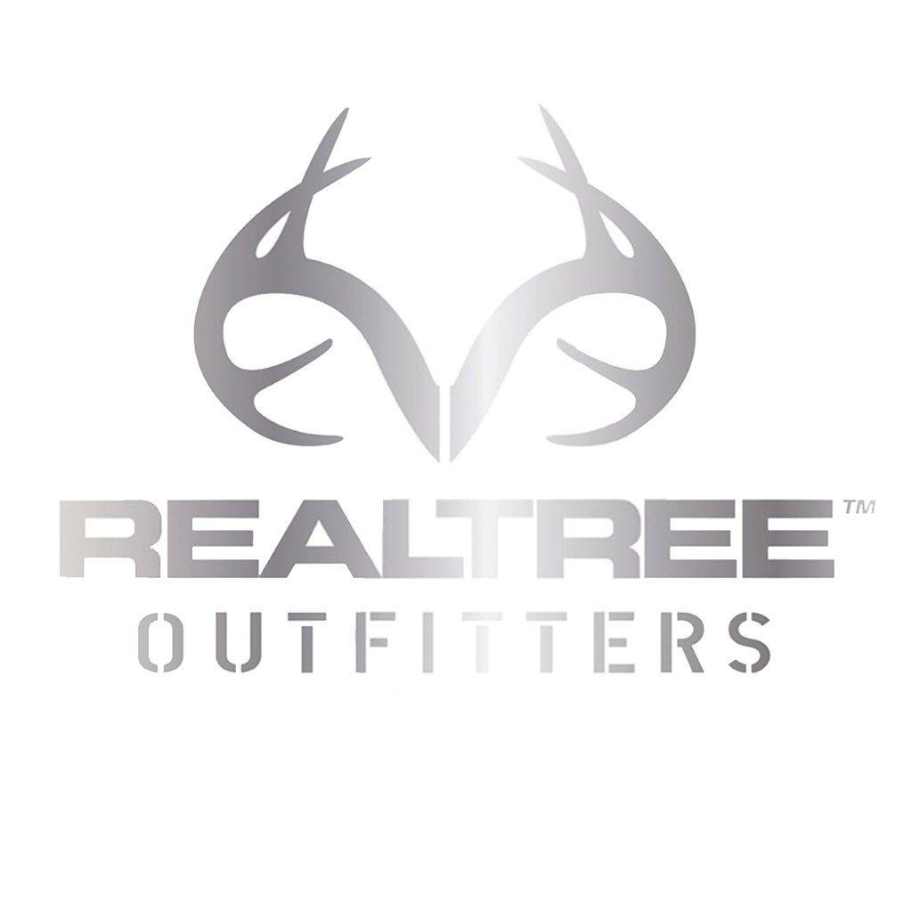 Realtree Symbol Logo - Realtree Silver Antler Decal | Realtree Camouflage Decals