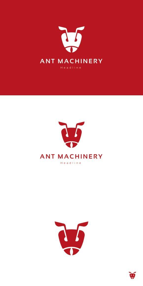 Ant Logo - Ant machinery logo.. Logo Templates. $29.00 | Logo Templates | Logos ...