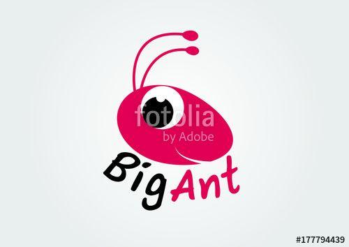 Ant Logo - Ant Logo Design Stock Image And Royalty Free Vector Files