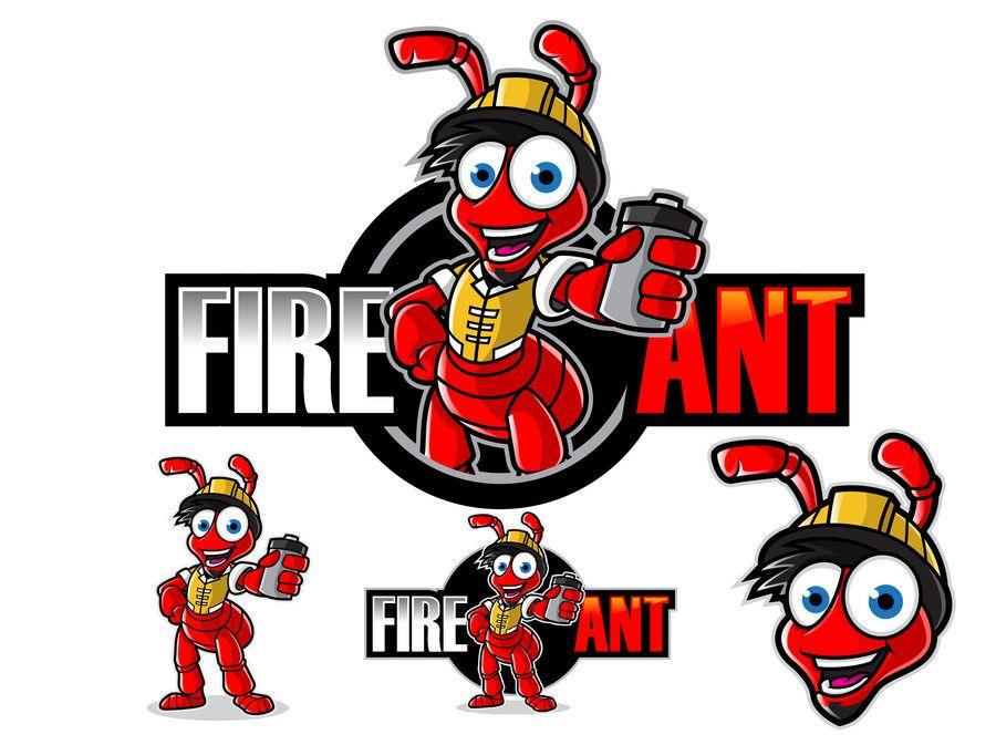 Ant Logo - Entry by MyPrints for Design a Logo for Fire Ant fire