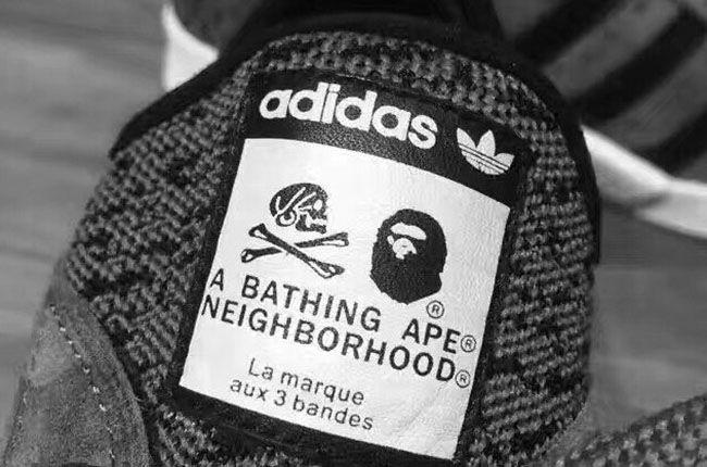 BAPE Adidas Logo - Neighborhood x Bape x adidas Pro Model NMD | SneakerFiles