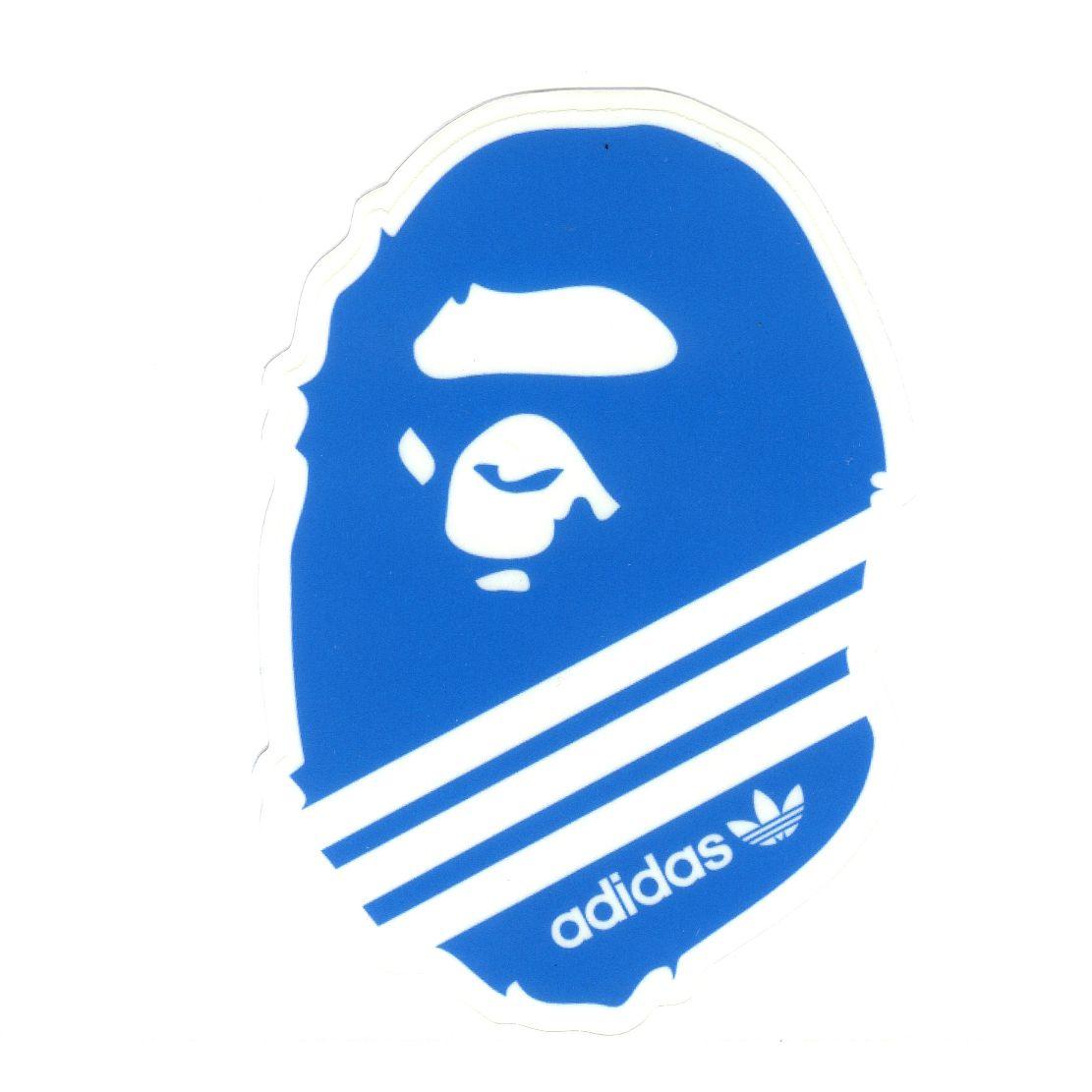 BAPE Adidas Logo - 1110 A BATHING APE X ADIDAS ORIGINALS 5.5x8 cm, decal sticker | lit ...