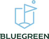 Blue and Green Logo - Parcours de golf 18 trous Houlgate à 10 minutes de la plage 59