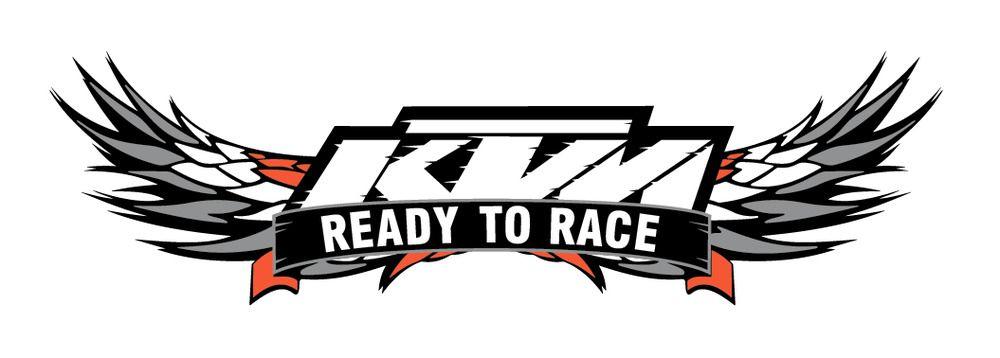 Ready to Race KTM Logo - KTM Wings VAN CAR Sticker Decal Ready To Race Motocross Enduro ...