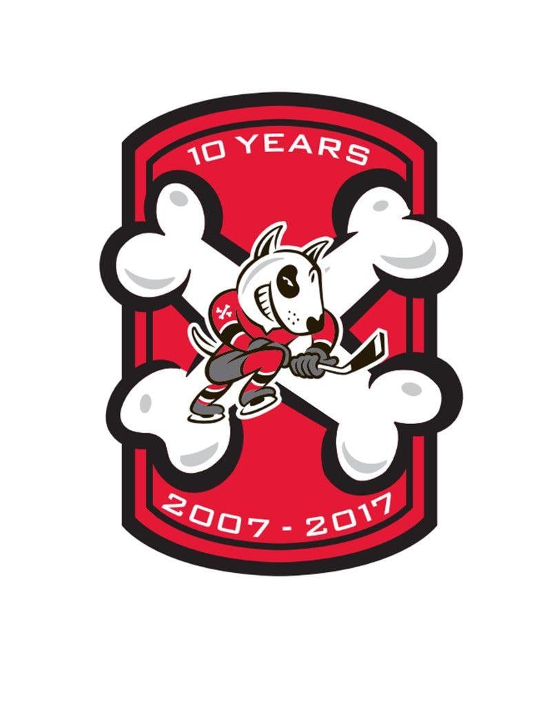 Ice Dogs Logo - IceDogs Unveil 10th Anniversary Logo