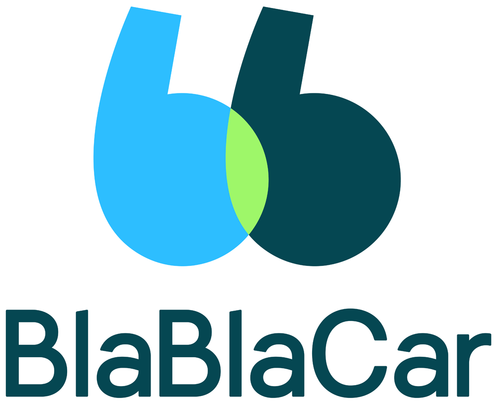 Blue and Green Logo - Brand New: New Logo and Identity for BlaBlaCar