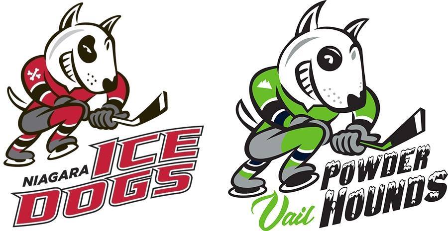Ice Dogs Logo - Vail Powder Hounds