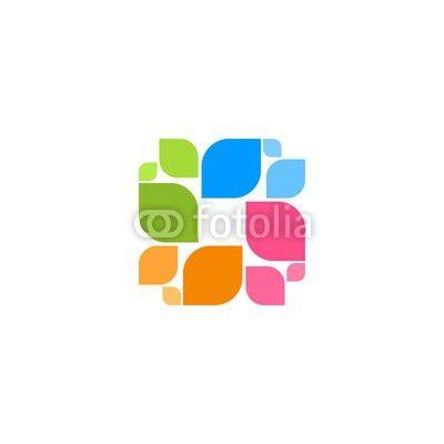 Colorful Square Logo - Abstract colorful square logo. | Buy Photos | AP Images | DetailView