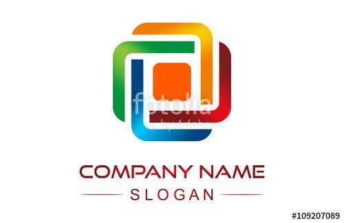 Colorful Square Logo - colorful square logo