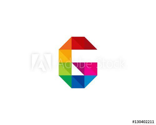 Colorful Square Logo - Letter G Colorful Square Logo Design Template Element this