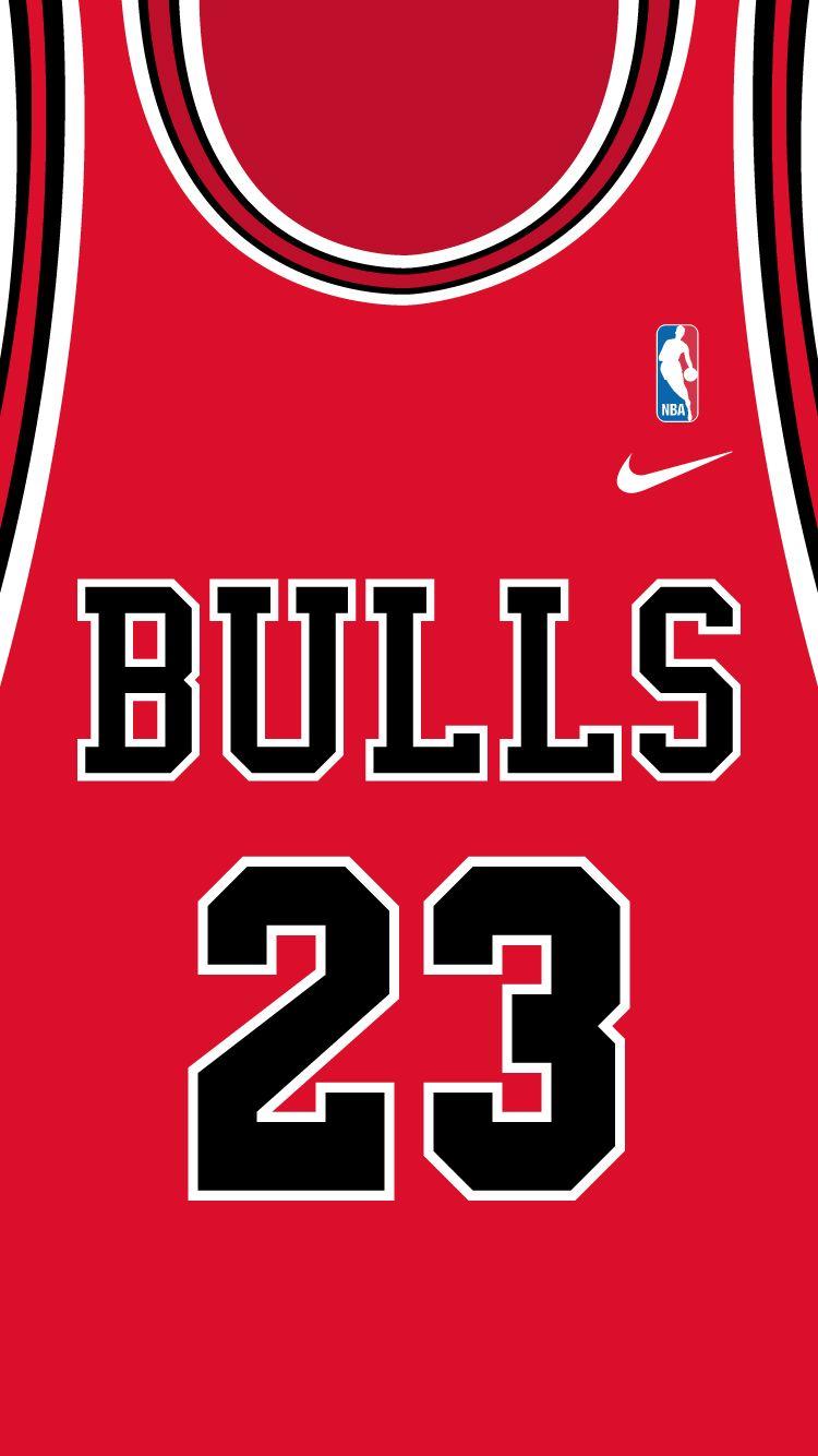 Jordan Jersey 23 Logo - Michael Jeffrey Jordan (red jersey) iPhone 6 | JORDAN G.O.A.T | NBA ...
