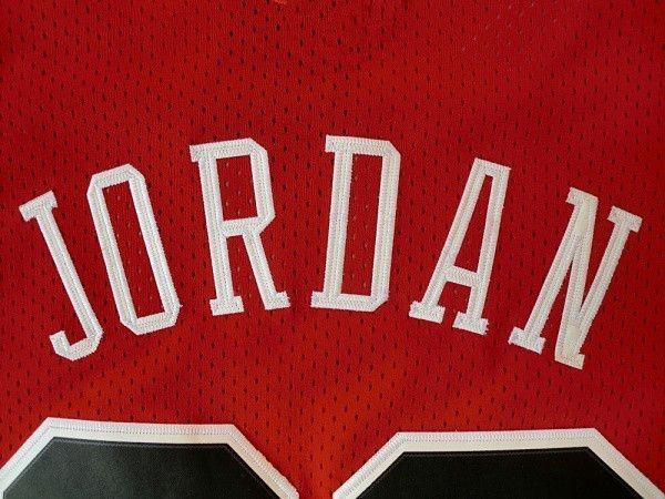 Jordan Jersey 23 Logo - Michael Jordan Basketball Jersey, Cheap Mesh Embroidery Logos Red