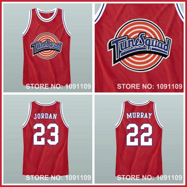 Jordan Jersey 23 Logo - Space Jam Jersey Michael Jordan Jersey Bill Murray Jersey