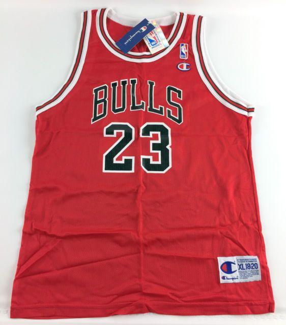 Jordan Jersey 23 Logo - Vintage Champion Chicago Bulls Michael Jordan Kids NBA Jersey