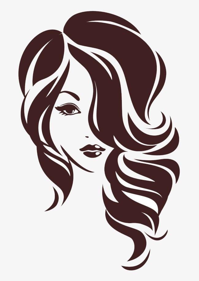 Women Flowing Hair Logo - Hair Png, Vectors, PSD, and Clipart for Free Download