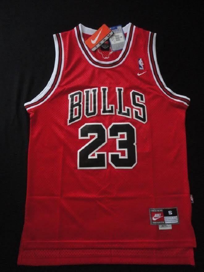 Jordan Jersey 23 Logo - Chicago Bulls Michael Jordan Nike Throwback #NBA Jersey Red Nwt