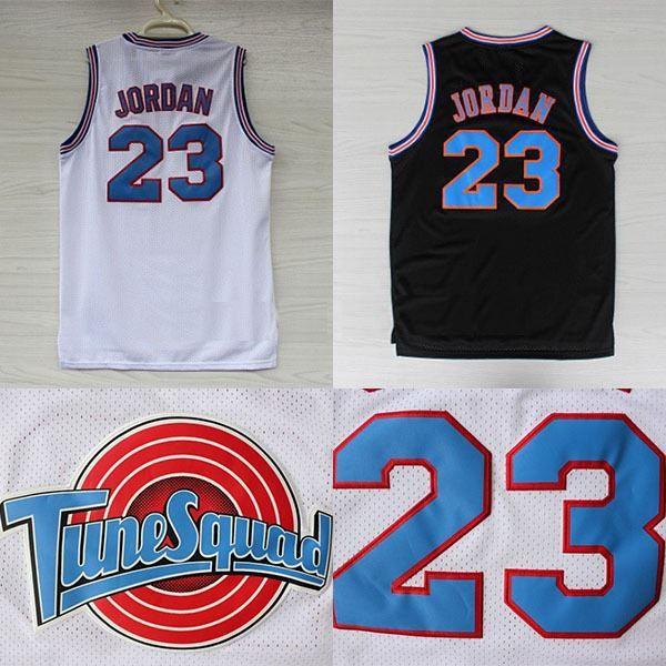 Jordan Jersey 23 Logo - Michael Jordan 23 Space Jam Jersey White, Cheap Basketball Jerseys ...