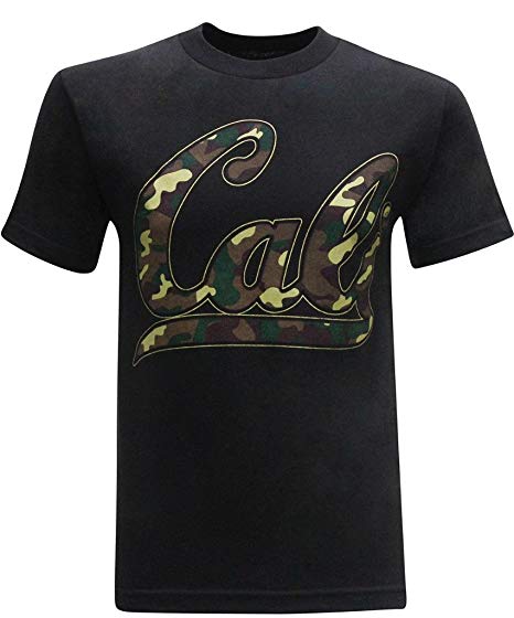 Camo Cali Logo - Amazon.com: tees geek California Republic Cali Camo Men's T-Shirt ...