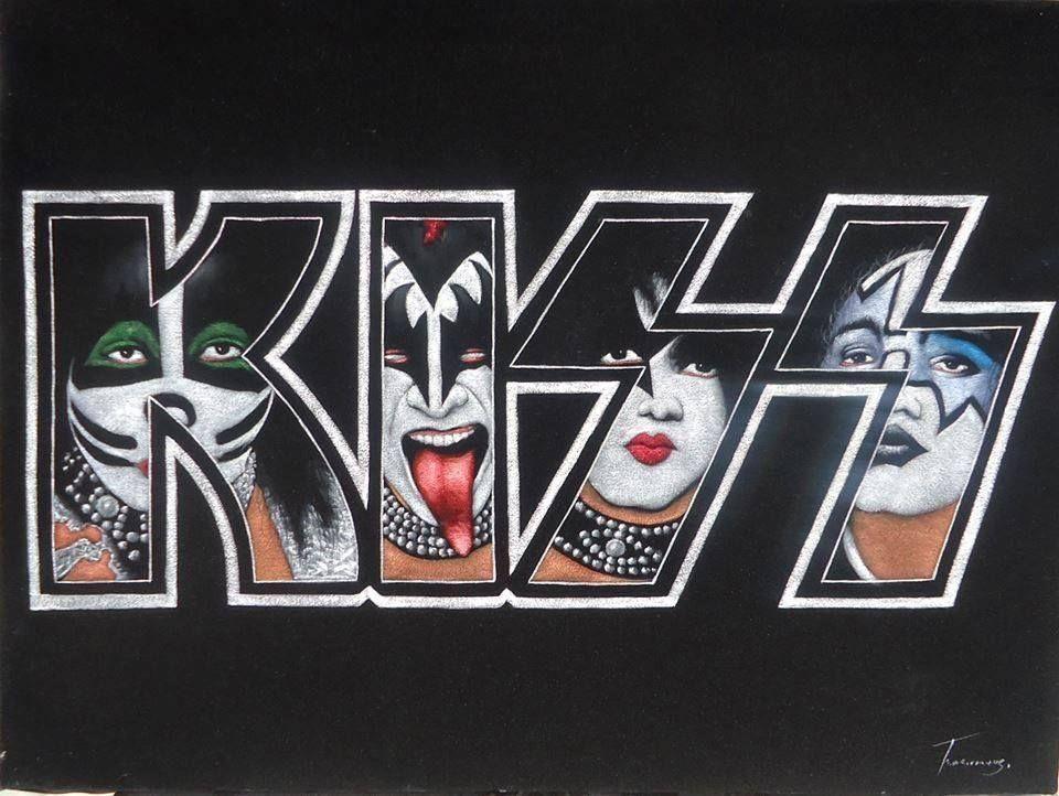 Kiss Rock Band Logo - The KISS (band) Block on Yardsellr photo Kiss Band Logo, Gene Simmons