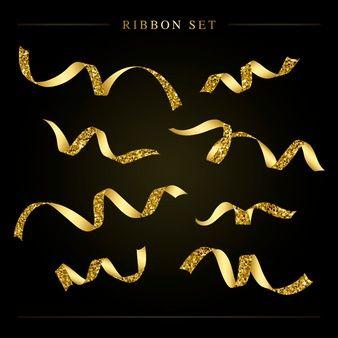 Gold Ribbon Logo - Gold Ribbon Vectors, Photo and PSD files