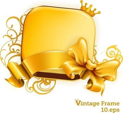 Gold Ribbon Logo - Gold ribbon free vector download (6,365 Free vector) for commercial ...