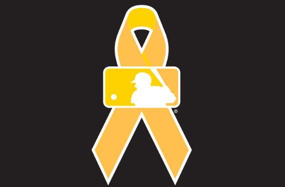 Gold Ribbon Logo - MLB: Gold Ribbons & Wristbands Worn Across Baseball Sept. 1st