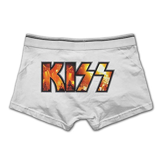 Kiss Rock Band Logo - Amazon.com: Men's Stretch Underwear Boxer Brief Kiss Rock Band Logo ...