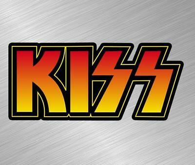 Kiss Rock Band Logo - VINYL DECAL. KISS. Band Logo Car Laptop Sticker Vinyl Decal
