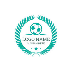 Red and White Soccer Logo - 45+ Free Football Logo Designs | DesignEvo Logo Maker