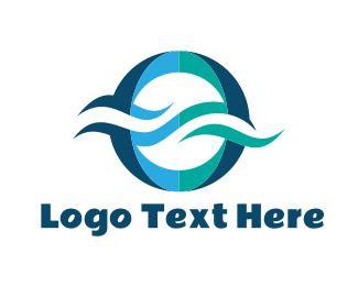 Blue Letter Logo - Letter O Logos. The Logo Maker
