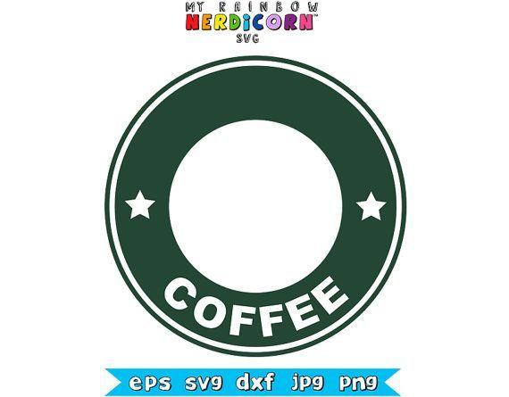 Blank Starbucks Logo - Blank Starbucks logo clipart svg dxf eps by RainbowNerdicornSVG ...
