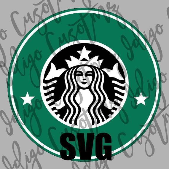 Blank Starbucks Logo - Starbucks logo SVG Blank Logo files by layers Make Your Own | Etsy