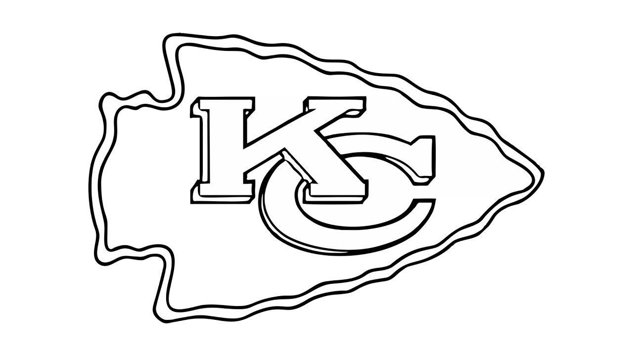 KC Chiefs Logo - How to Draw the Kansas City Chiefs Logo (NFL) - YouTube
