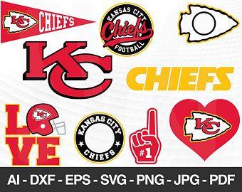 KC Chiefs Logo - Kansas city chiefs svg | Etsy