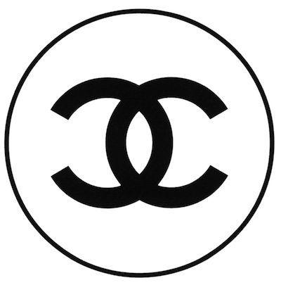 CC and White Logo - The Chanel logo design was designed in 1925 by Coco Chanel herself ...