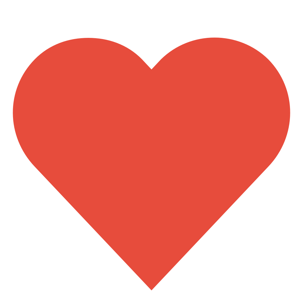 Red Orange Heart Logo - Heart Transparent PNG Picture Icon and PNG Background